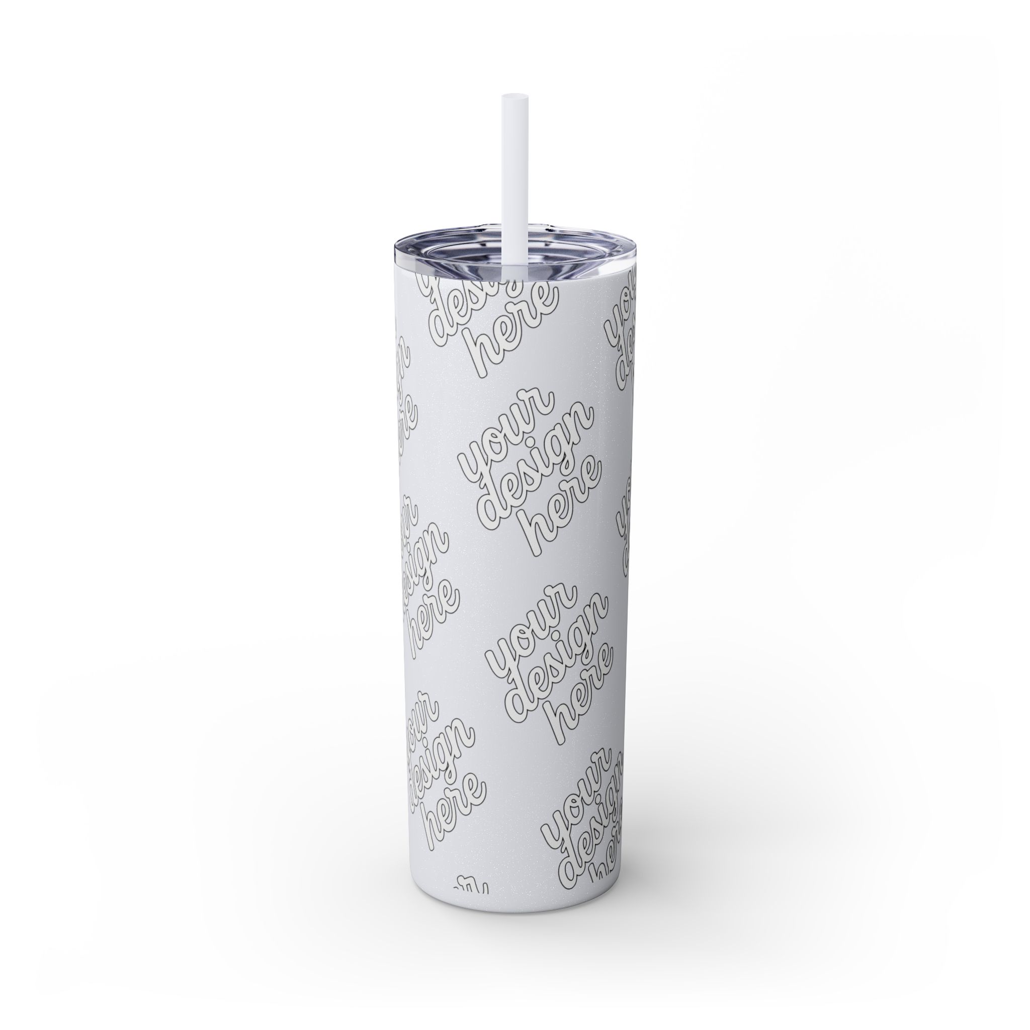 3961477704463718838_2048.webp Personalized Skinny Tumbler with Straw, Custom Drinkware for On-the-Go, Ideal for Gifts, Parties, and Everyday Use