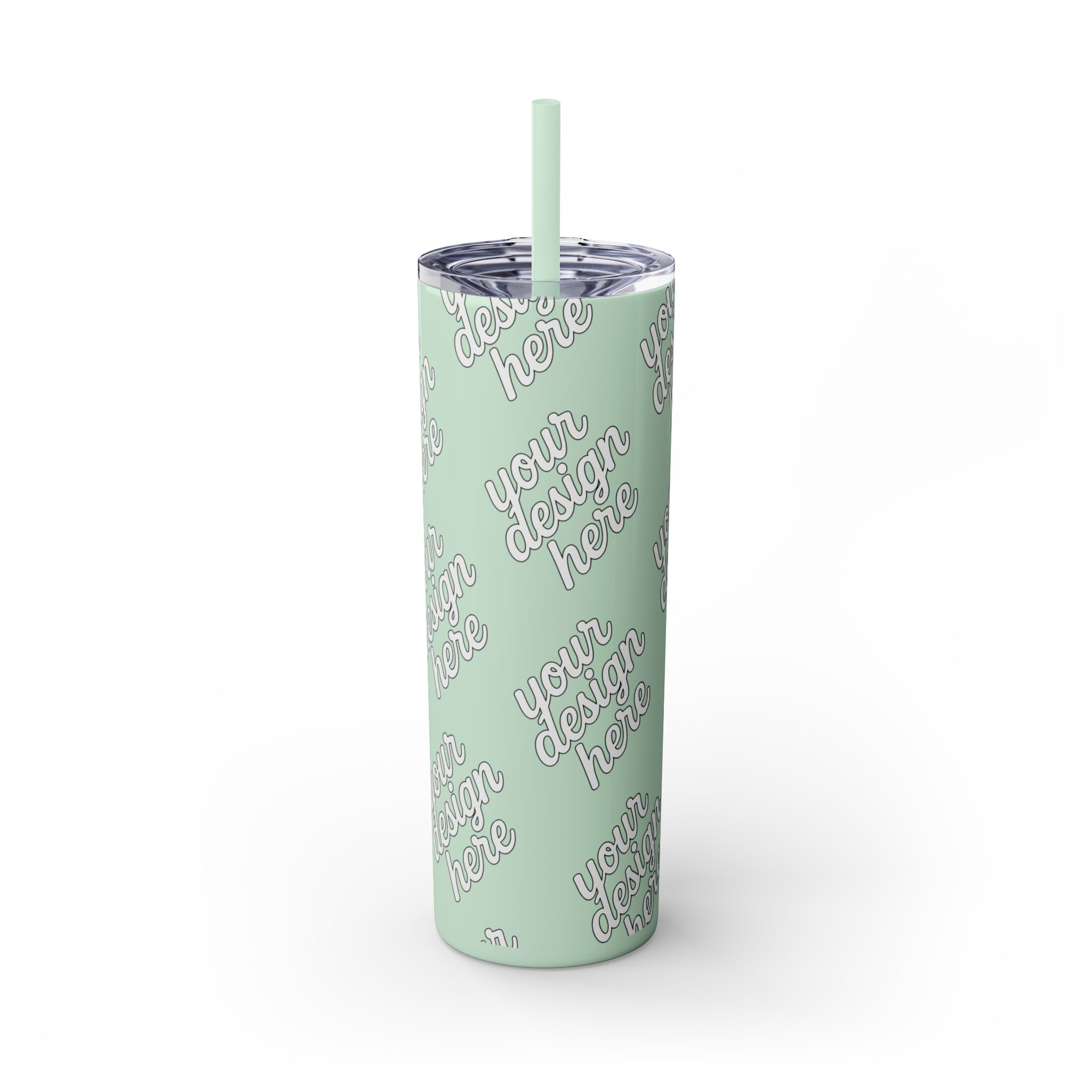 4391340038046161903_2048.webp Personalized Skinny Tumbler with Straw, Custom Drinkware for On-the-Go, Ideal for Gifts, Parties, and Everyday Use