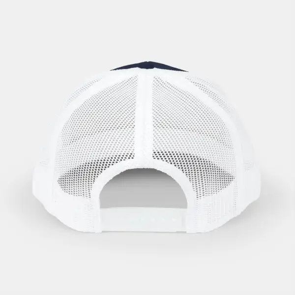 Trucker Cap with Mesh Back and Adjustable Snap Closure