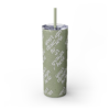 4812386462891790974_2048.webp Personalized Skinny Tumbler with Straw, Custom Drinkware for On-the-Go, Ideal for Gifts, Parties, and Everyday Use