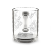 4906742691901356351_2048.webp Personalized Glass Mug, 10oz - Customizable Gift for Coffee Lovers, Tea Drinkers, Celebration, Home Decor, Unique Gift Idea