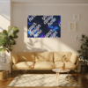 4953965312370764640_2048.webp Cosmic Abstract Canvas Print, Vibrant Wall Art for Home Decor, Gift for Astronomers, Starry Night Theme, Modern Artwork