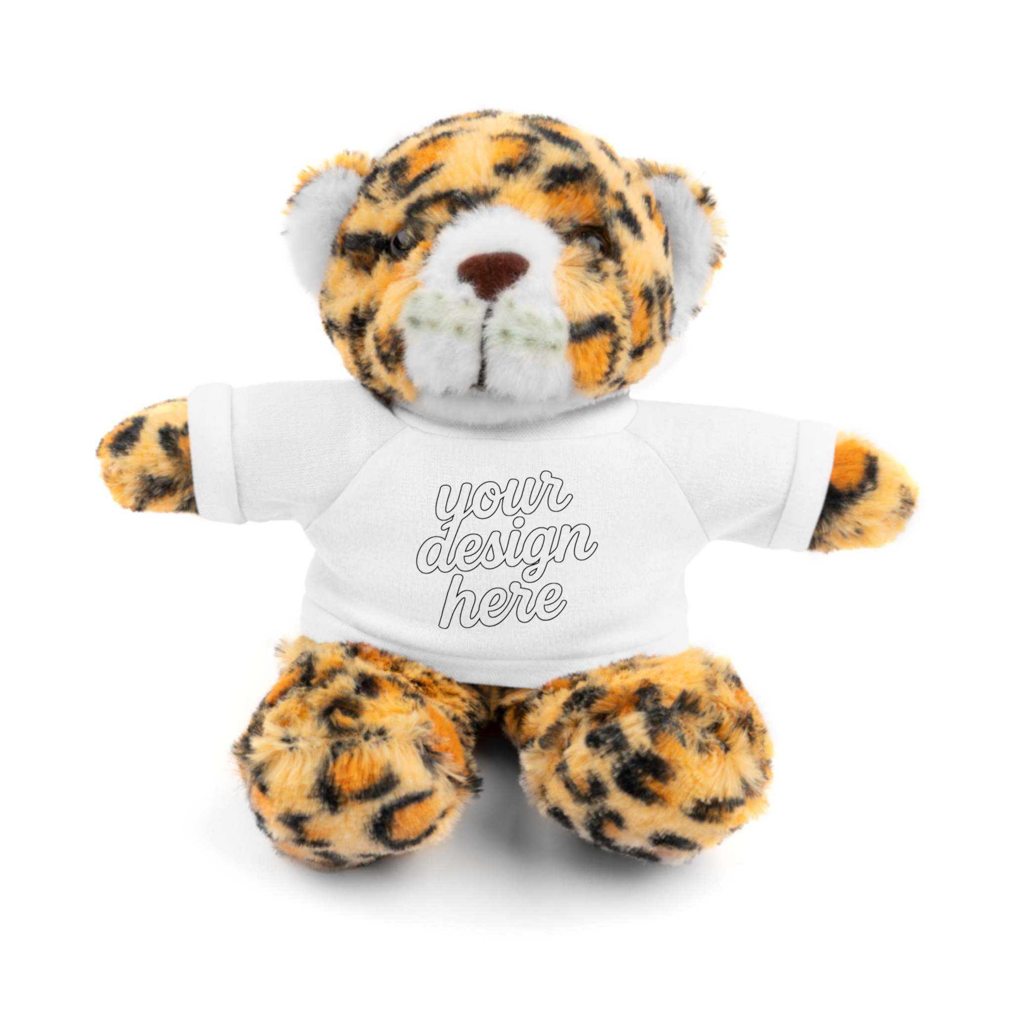 5046140605763441529_2048.webp Customizable Stuffed Animals - Personalized Teddy Bear with Tee, Gift for Kids, Birthday, Special Occasions, Cuddly Companion