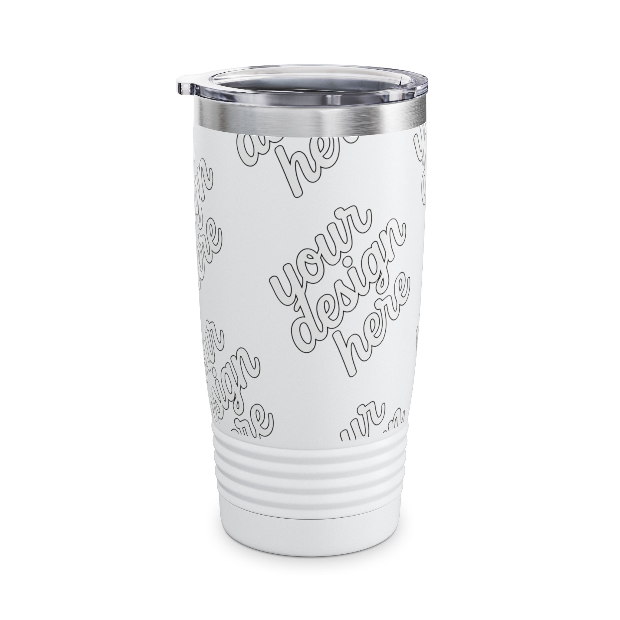 5145994225780591381_2048.webp Personalized Ringneck Tumbler, 20oz - Custom Travel Mug for Coffee Lovers, Ideal Gift for Birthdays, Holidays & Special Occasions
