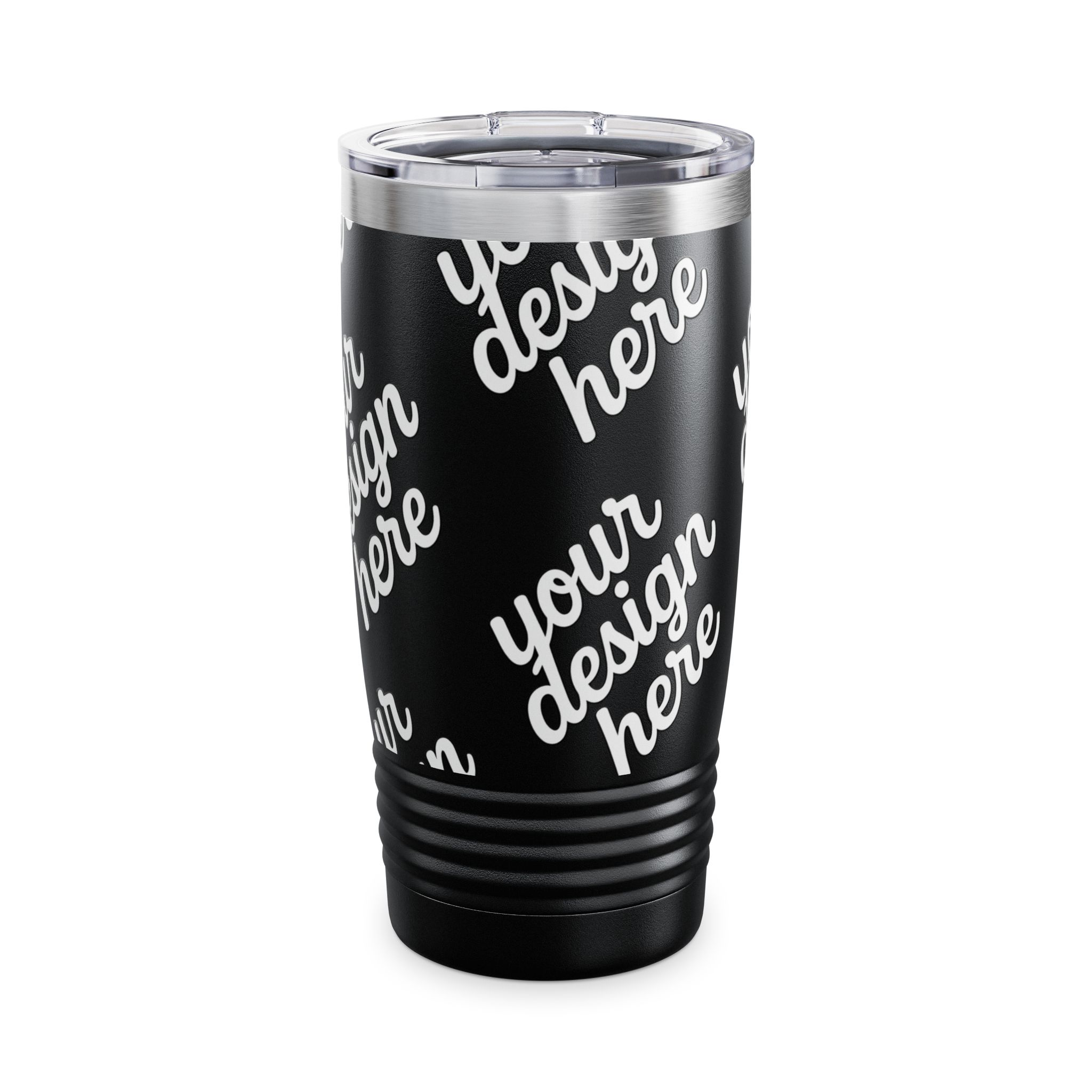 5647690477460080353_2048.webp Personalized Ringneck Tumbler, 20oz - Custom Travel Mug for Coffee Lovers, Ideal Gift for Birthdays, Holidays & Special Occasions