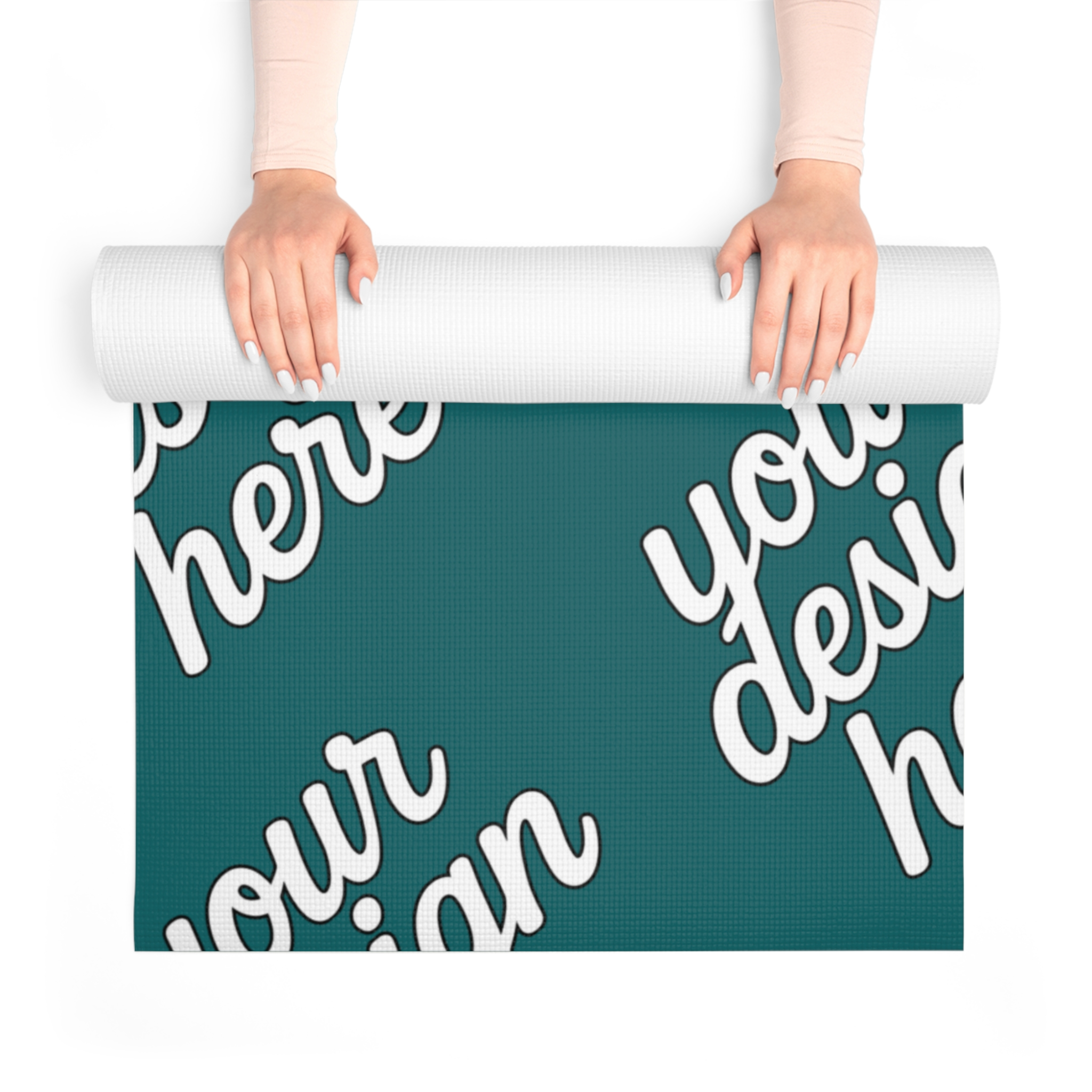5852419369251226809_2048.webp Foam Yoga Mat - Personalized Exercise Mat for Home Workouts, Fitness Gift, Wellness Gift, Yoga Lover, Unique Design, Meditation Mat