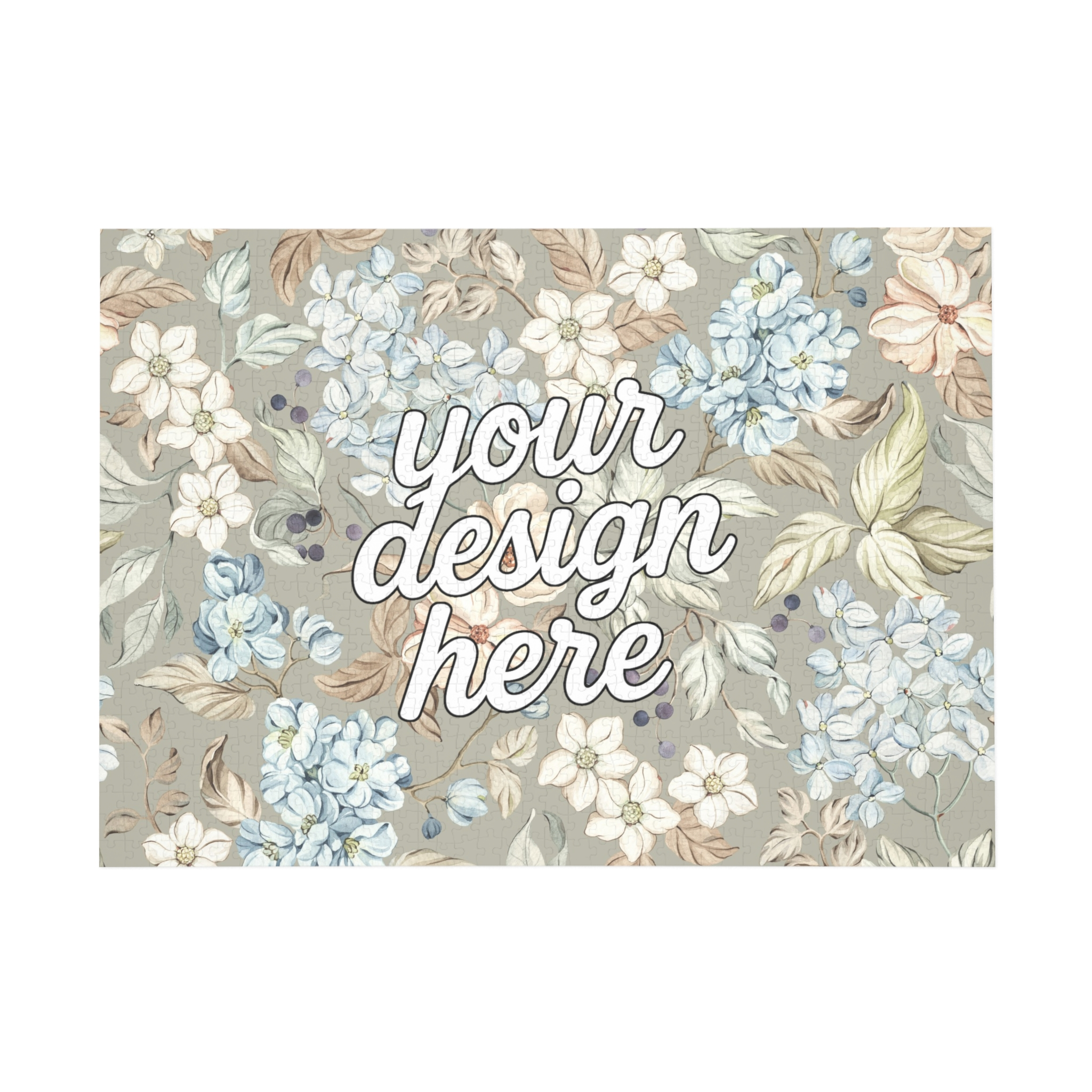 6242334999414954214_2048.webp Floral Puzzle - Customizable Art Puzzle for Relaxation, Gifts, Home Decor, Family Fun, and Game Night