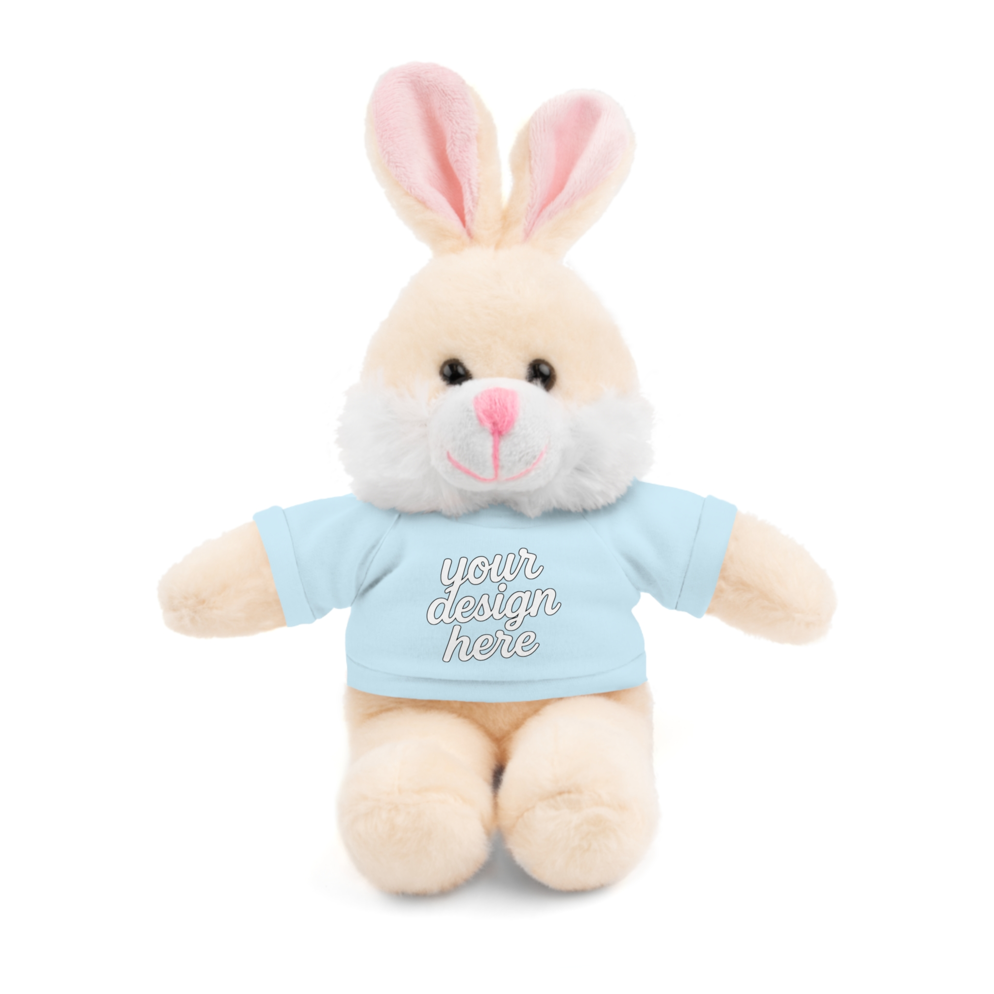 6265992079942855059_2048.webp Customizable Stuffed Animals - Personalized Teddy Bear with Tee, Gift for Kids, Birthday, Special Occasions, Cuddly Companion