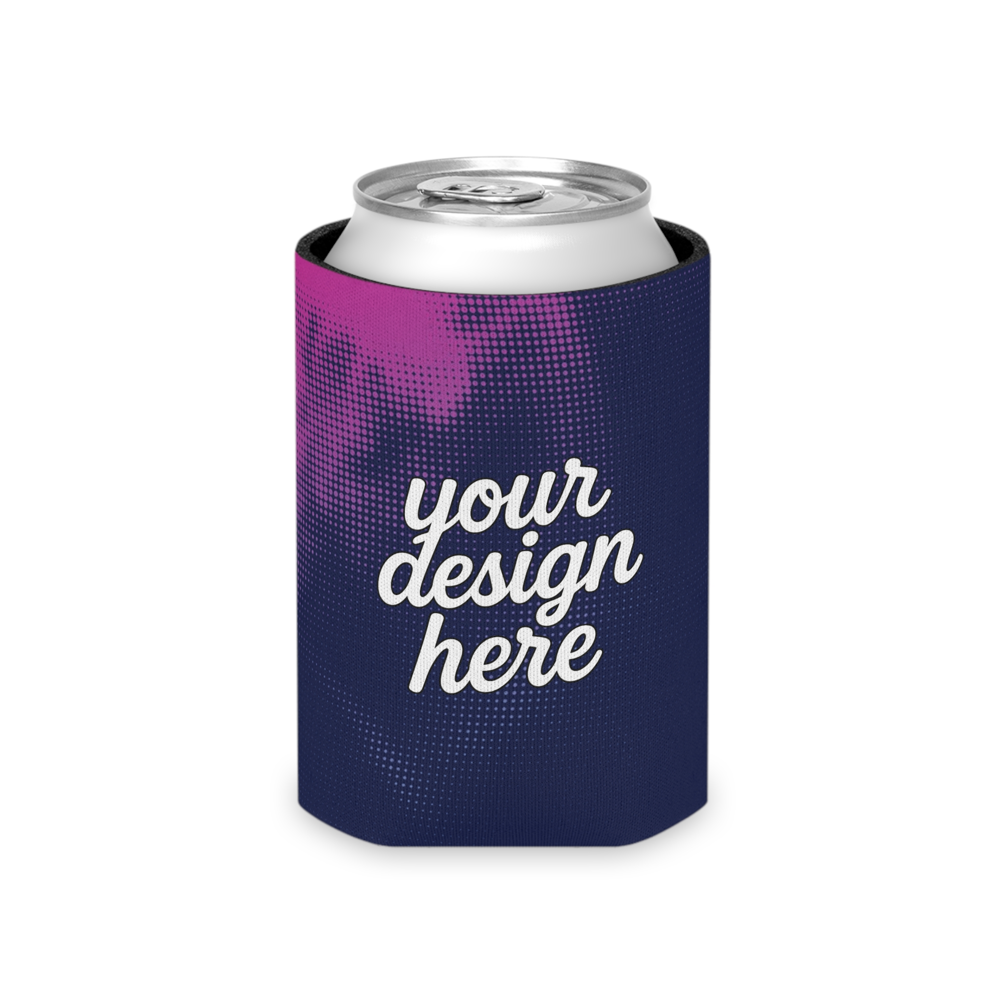 6628822435591971257_2048.webp Vibrant Can Cooler for Parties, Tailgates, and Gatherings, Custom Drink Insulator, Personalized Beverage Sleeve, Ideal for BBQs