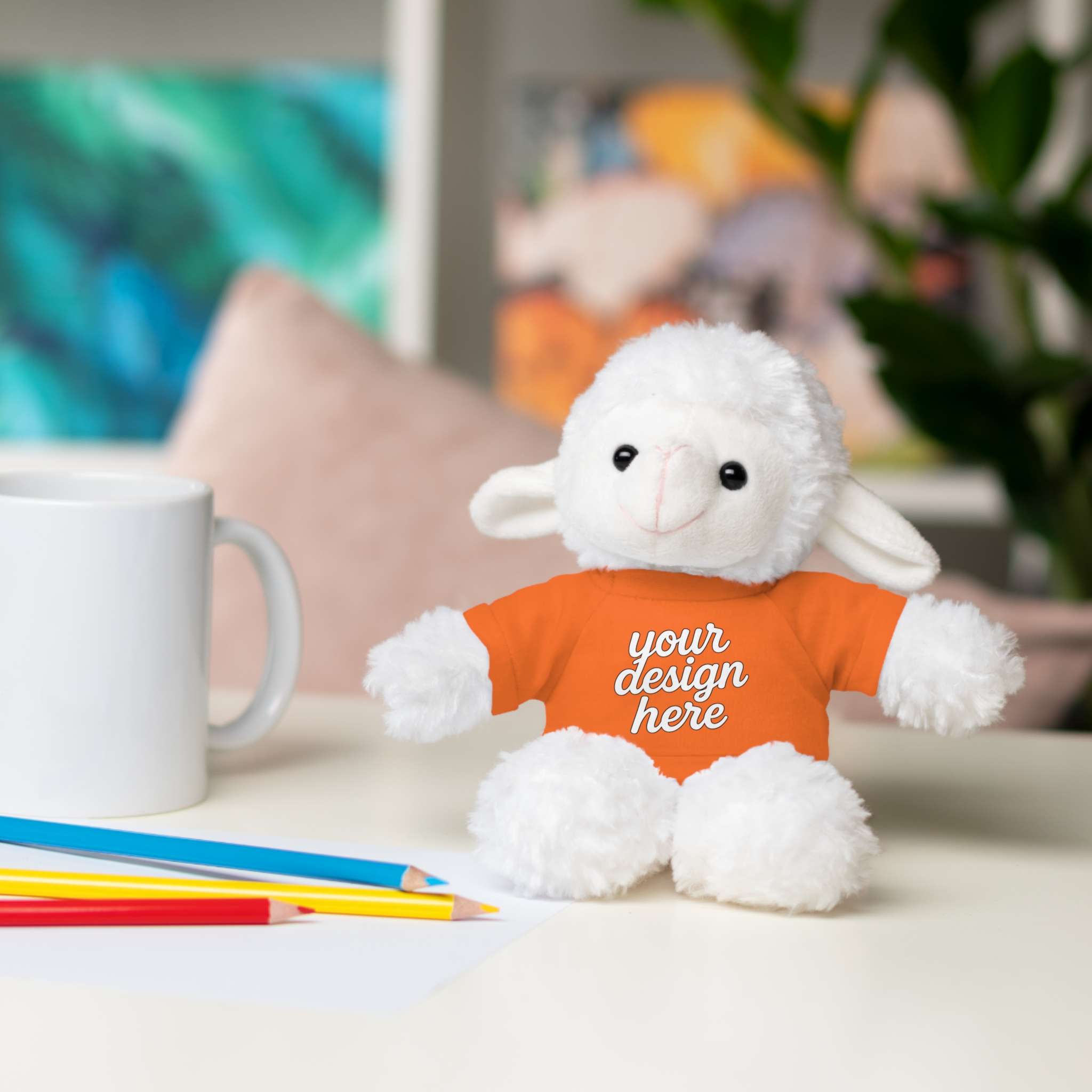 6763413472539067799_2048.jpeg Customizable Stuffed Animals - Personalized Teddy Bear with Tee, Gift for Kids, Birthday, Special Occasions, Cuddly Companion