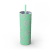 6791721560054893905_2048.webp Personalized Skinny Tumbler with Straw, Custom Drinkware for On-the-Go, Ideal for Gifts, Parties, and Everyday Use