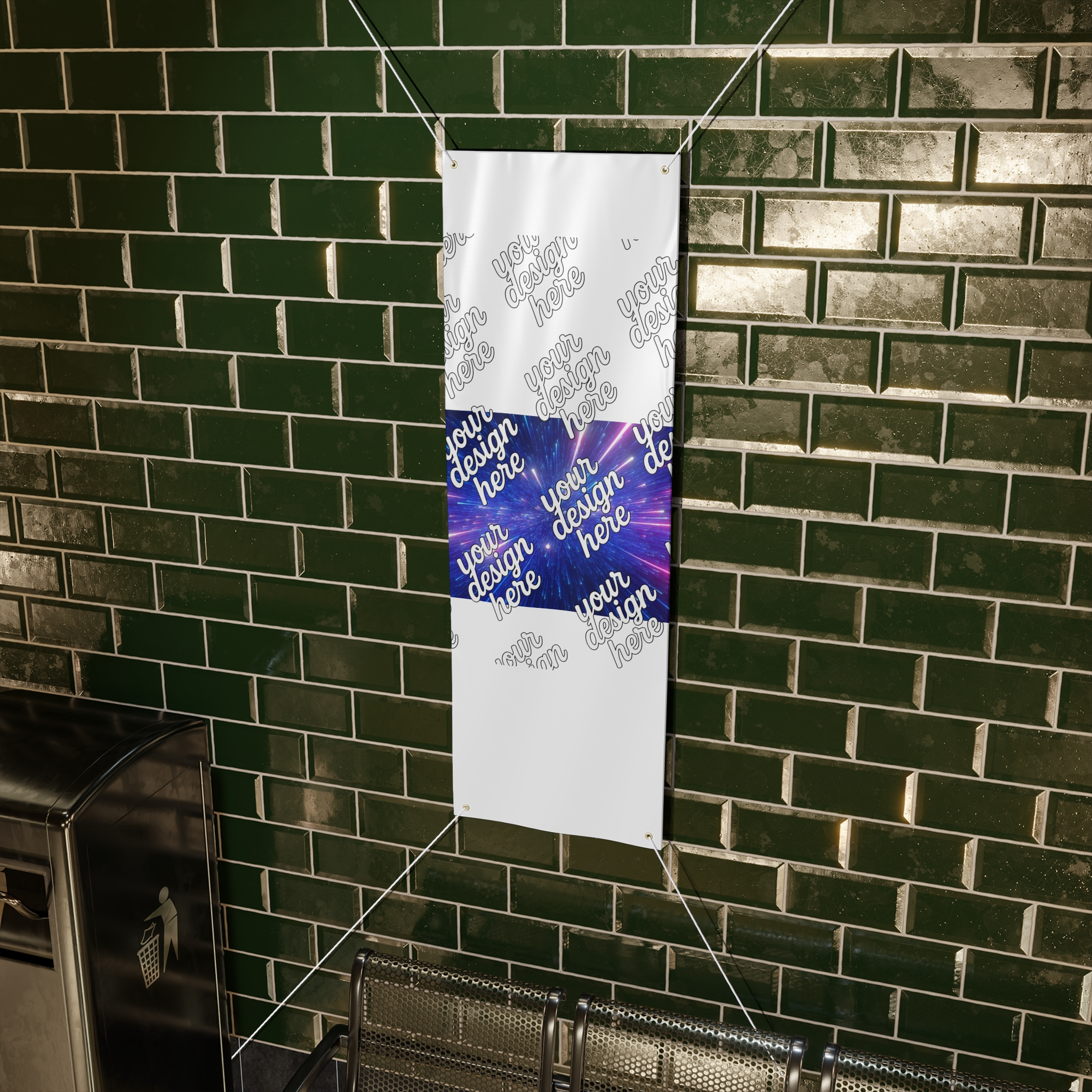 712939788165747436_2048.webp Cosmic Matte Banner – Colorful Light Burst Design for Events and Parties