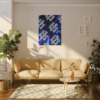 7207409841836357942_2048.webp Cosmic Abstract Canvas Print, Vibrant Wall Art for Home Decor, Gift for Astronomers, Starry Night Theme, Modern Artwork