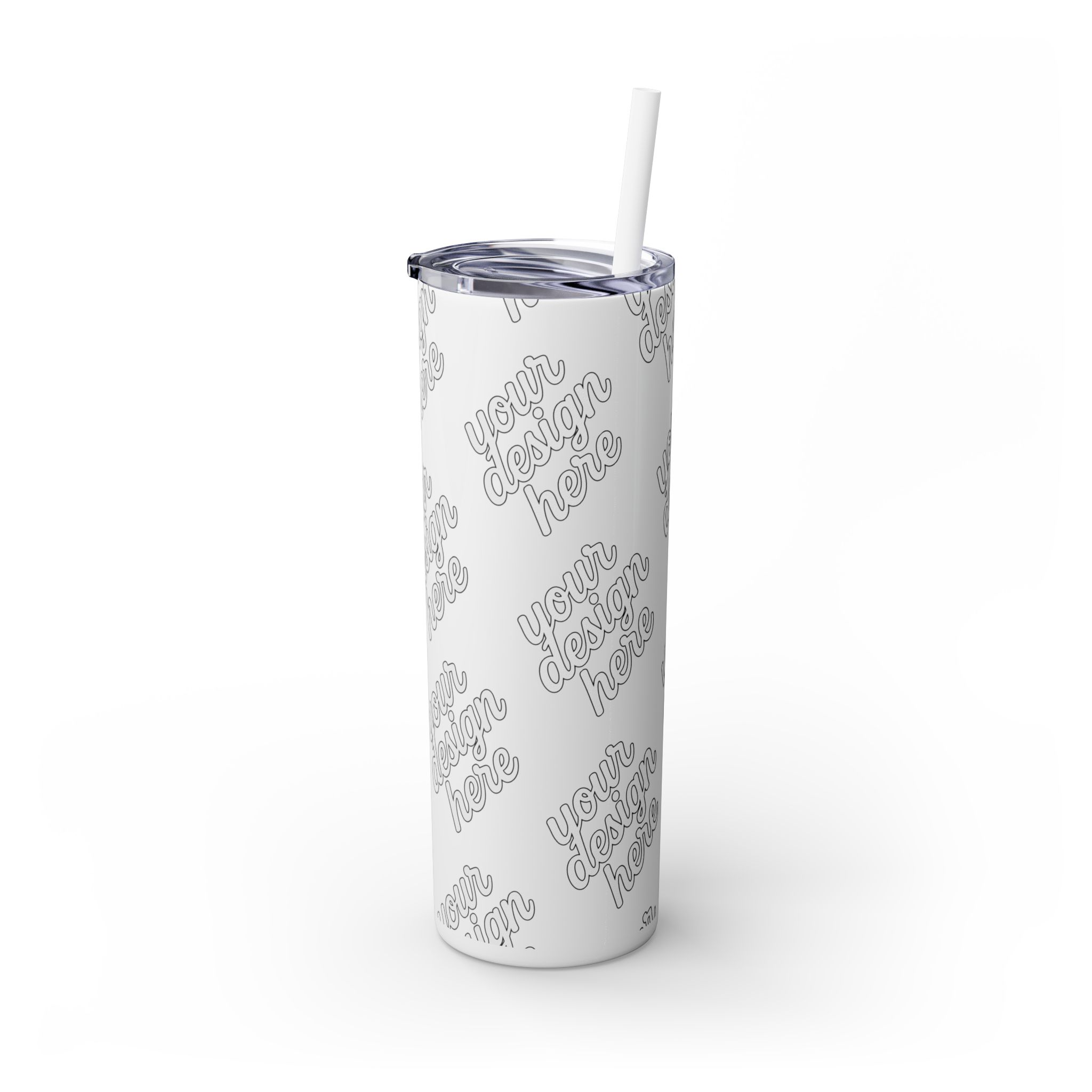 778663643102768283_2048.webp Personalized Skinny Tumbler with Straw, Custom Drinkware for On-the-Go, Ideal for Gifts, Parties, and Everyday Use