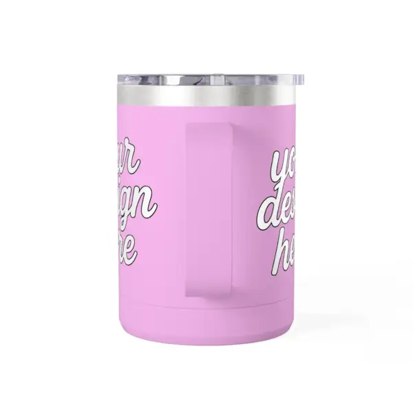 Personalized Coffee Mug Tumbler, Custom Travel Mug, Insulated Coffee Cup, Gift for Coffee Lovers, Custom Design Option