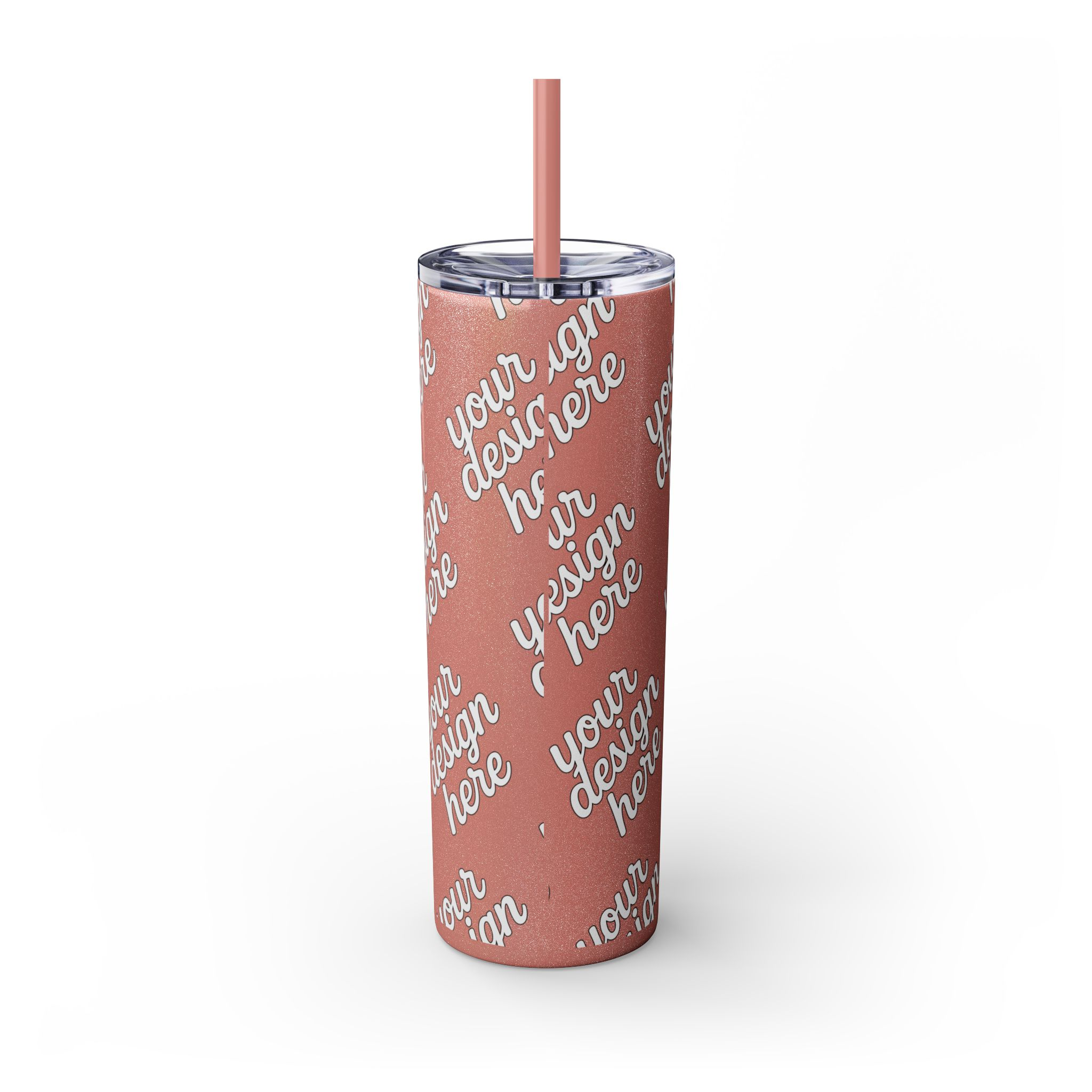 8205812231015247095_2048.webp Personalized Skinny Tumbler with Straw, Custom Drinkware for On-the-Go, Ideal for Gifts, Parties, and Everyday Use