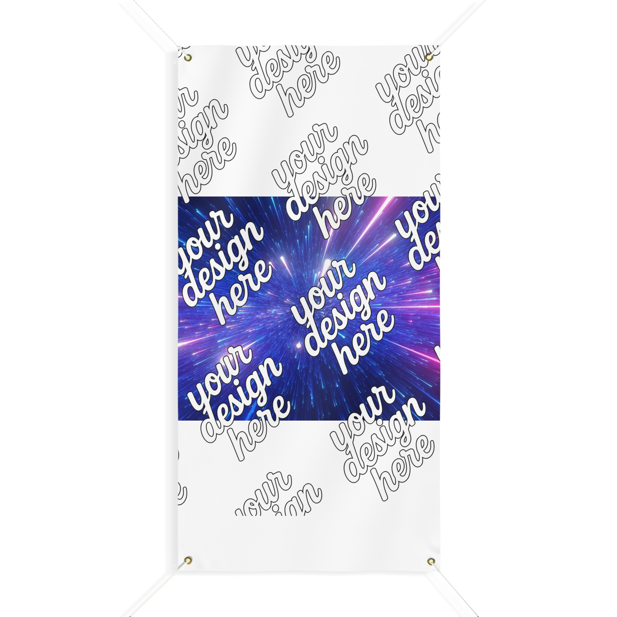 9025480949627394183_2048.webp Cosmic Matte Banner – Colorful Light Burst Design for Events and Parties