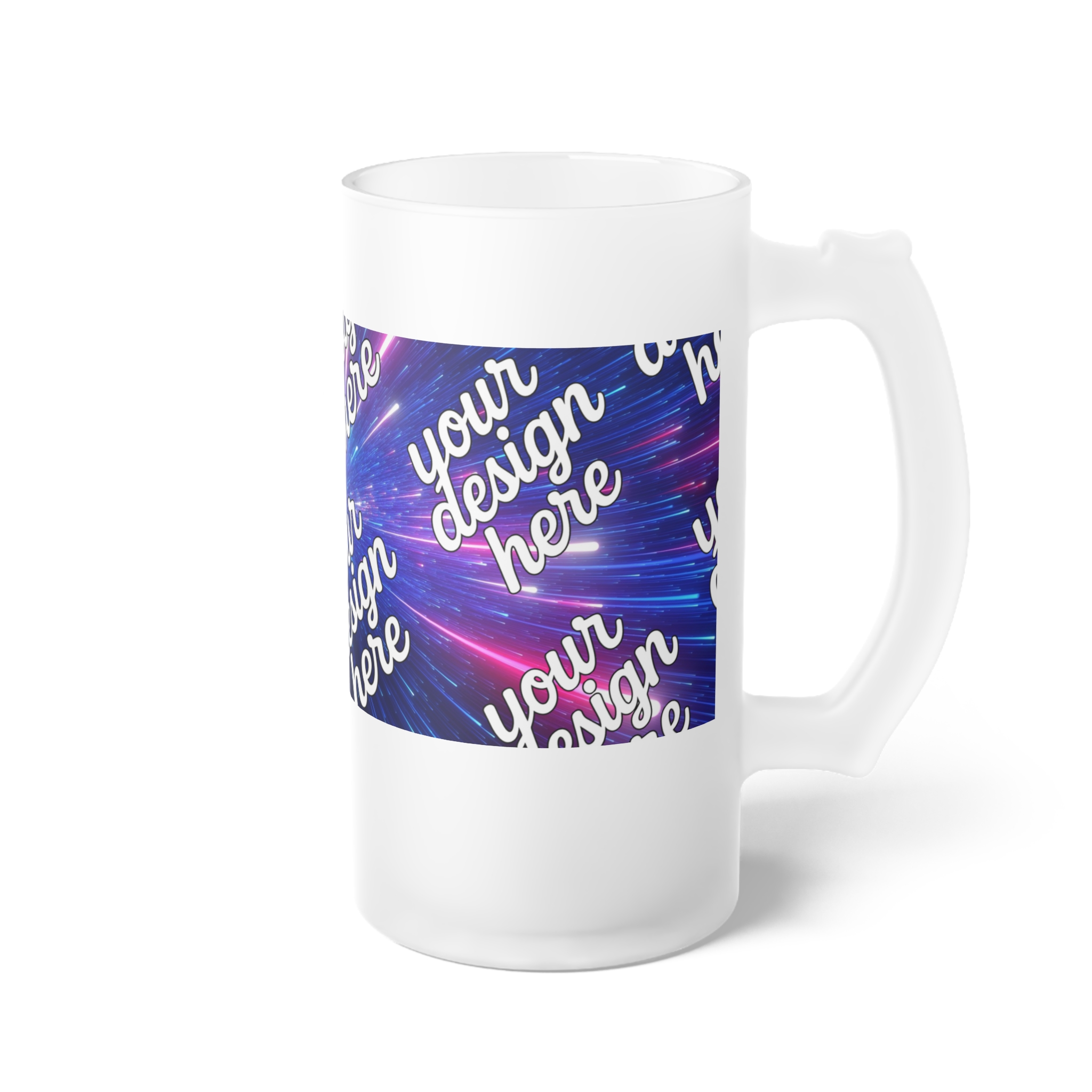 9085872347485822449_2048.webp Frosted Glass Beer Mug for Home Brewing, Personalized Gift for Beer Lovers, Customizable Drinkware for Parties, Celebrations, and Holidays