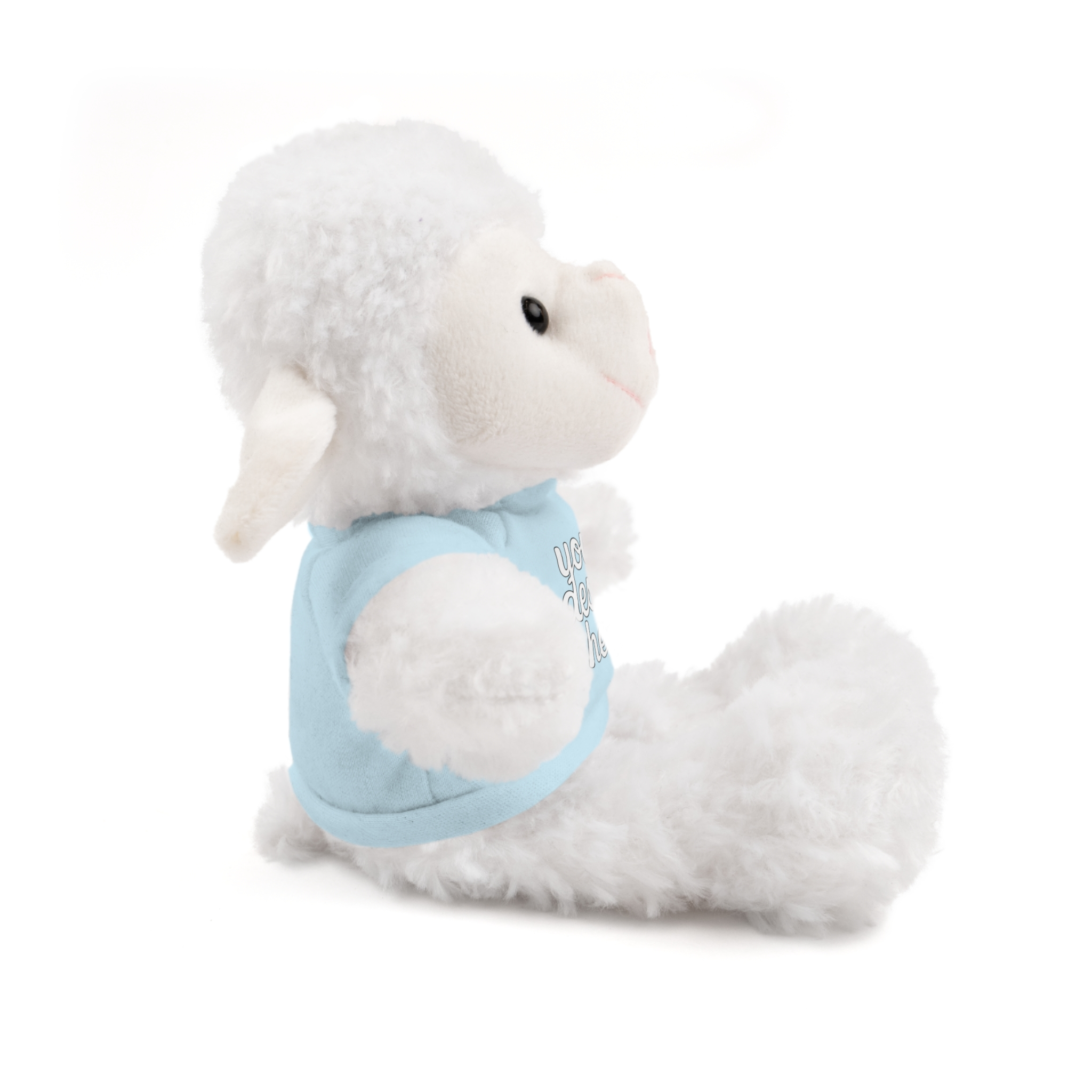 9165817399733807761_2048.webp Customizable Stuffed Animals - Personalized Teddy Bear with Tee, Gift for Kids, Birthday, Special Occasions, Cuddly Companion