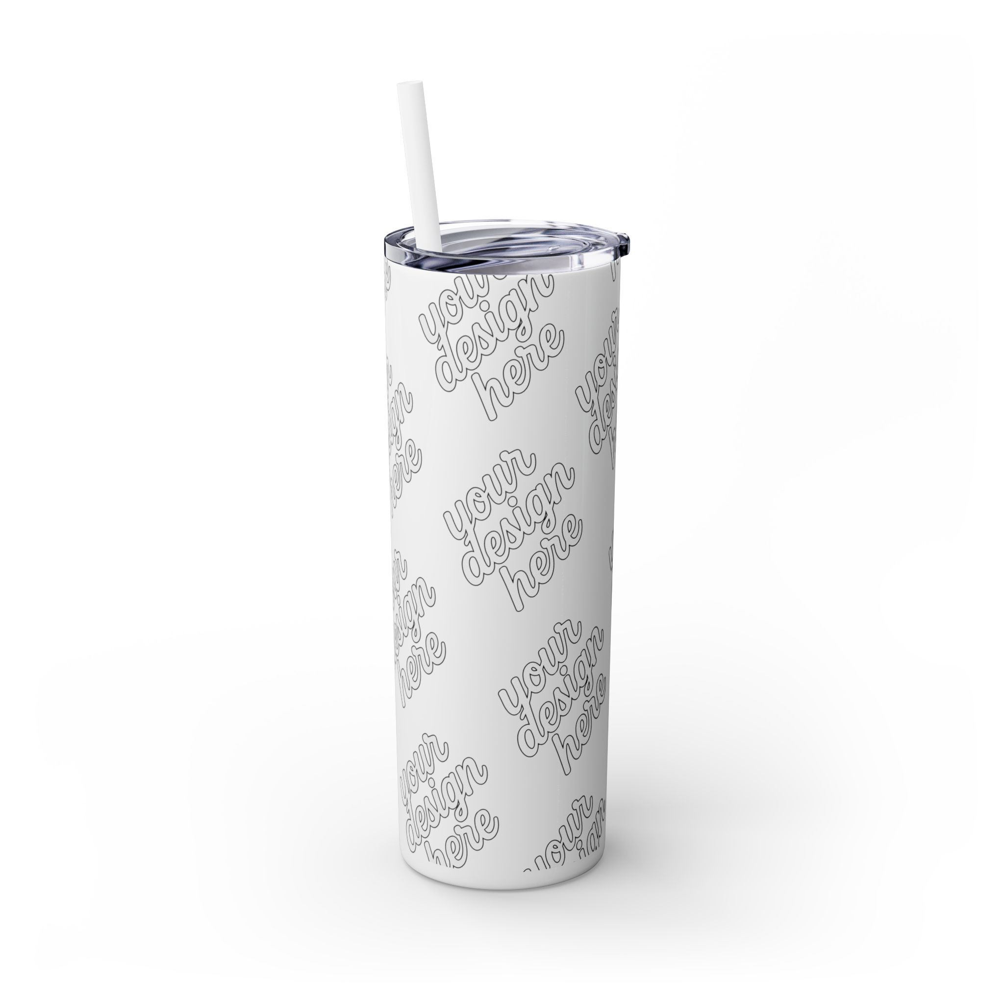 936448463680899498_2048.webp Personalized Skinny Tumbler with Straw, Custom Drinkware for On-the-Go, Ideal for Gifts, Parties, and Everyday Use
