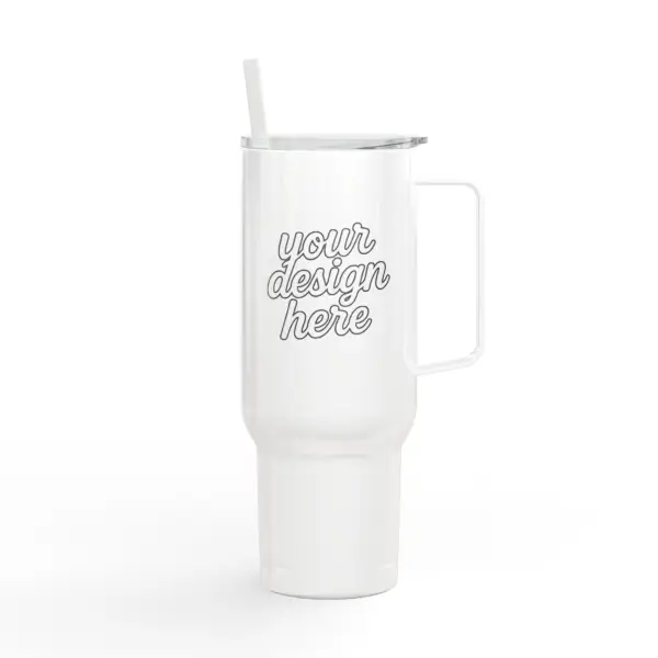 Engraved Insulated Tumbler, 40oz Travel Mug for Hot & Cold Drinks, Personalized Drinkware, Coffee Cup Gift, Custom Design Tumbler
