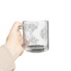 9494604984995497649_2048.webp Personalized Glass Mug, 10oz - Customizable Gift for Coffee Lovers, Tea Drinkers, Celebration, Home Decor, Unique Gift Idea