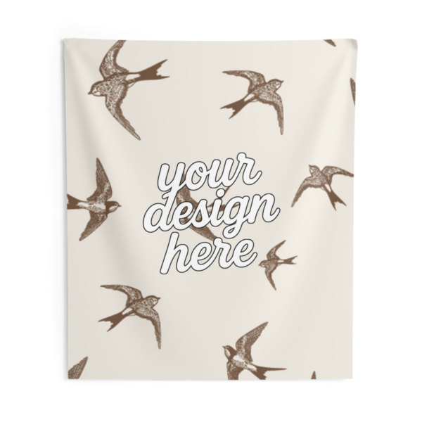 Indoor Wall Tapestry — Polyester Room Decor