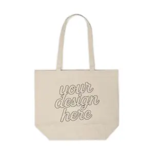 Canvas Shopping Tote - Eco-Friendly Bag for Everyday Use