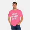 Customizable Unisex T-Shirt - Comfort Colors 1717 (Color Palette 4)