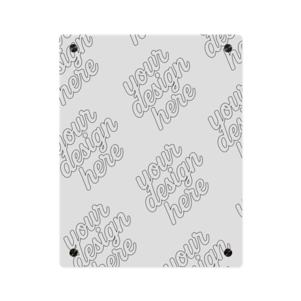 Acrylic Wall Art Panel — Glossy Clear Acrylic Decorative Wall Art