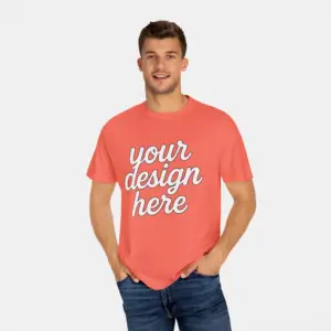Customizable Unisex T-Shirt - Comfort Colors 1717 (Color Palette 1)