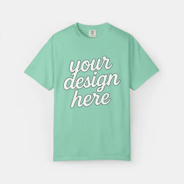 Customizable Unisex T-Shirt - Comfort Colors 1717 (Color Palette 2)