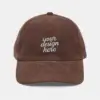 Corduroy Cap - Embroidery