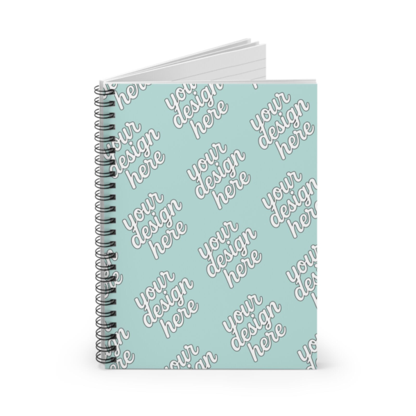 Spiral Notebook — Compact Ruled Journal