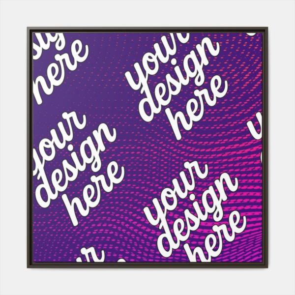 Espresso Framed Canvas - Available In Multiple Styles and Sizes