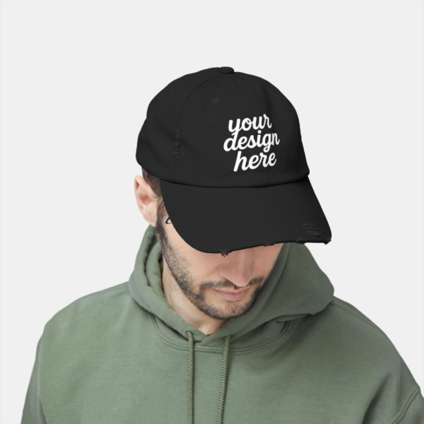 Distressed Cap - District