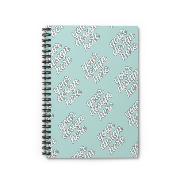 Spiral Notebook — Compact Ruled Journal