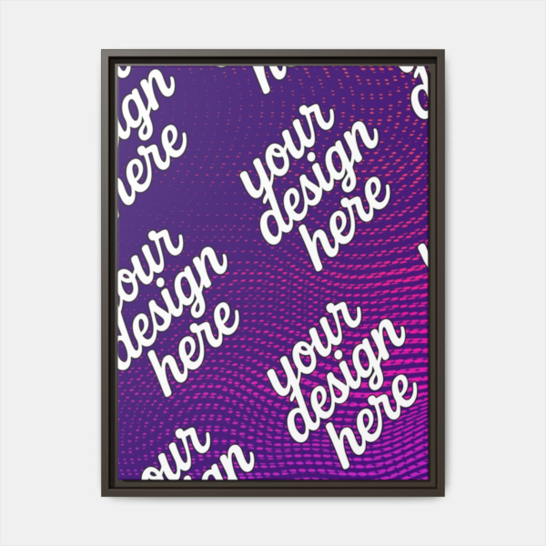 Espresso Framed Canvas - Available In Multiple Styles and Sizes