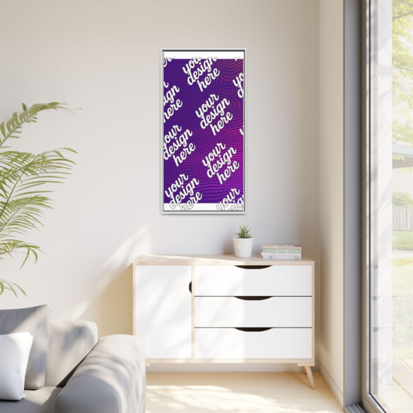 11789781206836985766_2048.webp White Framed Canvas - Available In Multiple Styles and Sizes