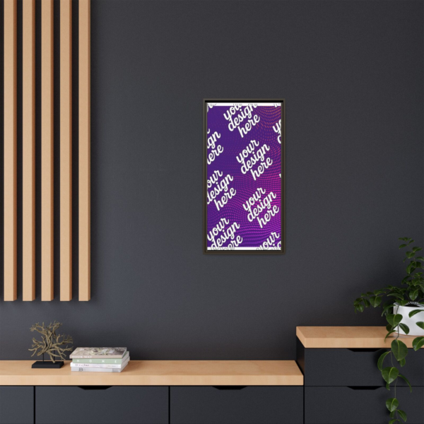 Espresso Framed Canvas - Available In Multiple Styles and Sizes