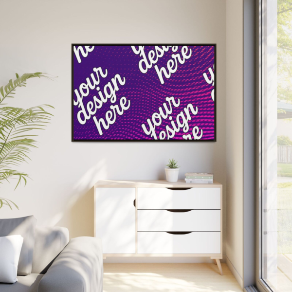 Espresso Framed Canvas - Available In Multiple Styles and Sizes