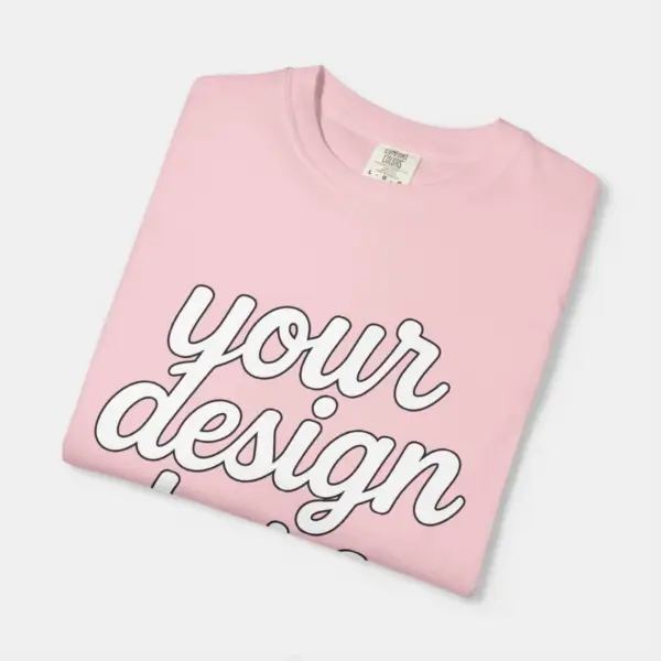 Customizable Unisex T-Shirt - Comfort Colors 1717 (Color Palette 4)