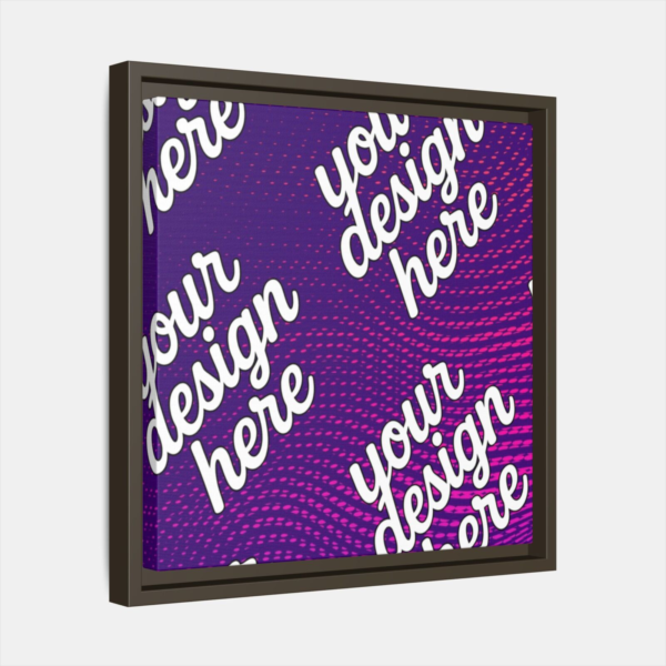 Espresso Framed Canvas - Available In Multiple Styles and Sizes