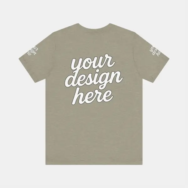 Casual Unisex Tee - Bella + Canvas 3001 (Color Palette 1)