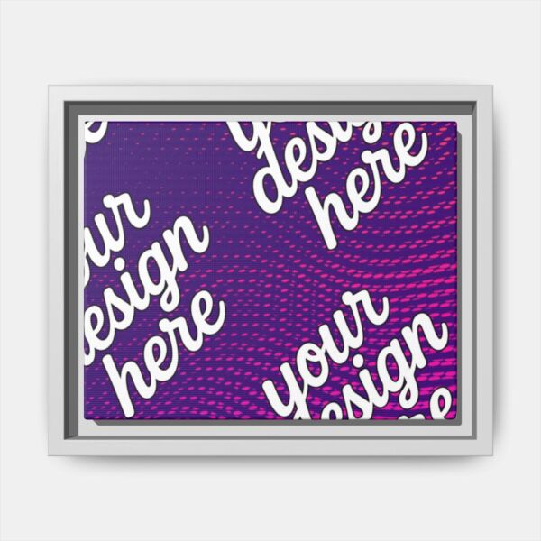 12495285783314158944_2048_custom.jpeg White Framed Canvas - Available In Multiple Styles and Sizes