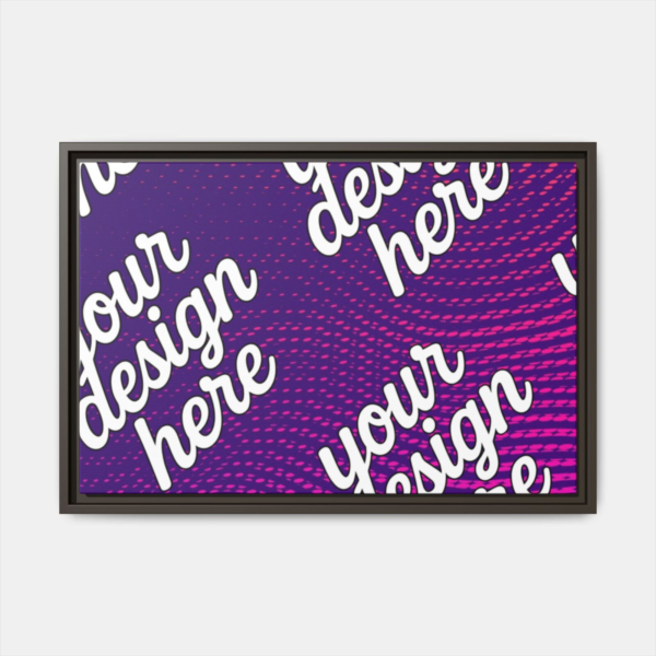 Espresso Framed Canvas - Available In Multiple Styles and Sizes