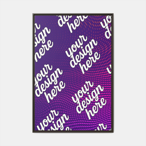 Espresso Framed Canvas - Available In Multiple Styles and Sizes