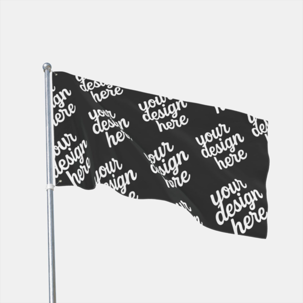 Double-Sided Outdoor Flag — Durable 100% Polyester Banner