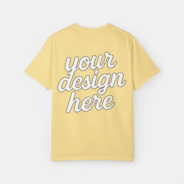 Customizable Unisex T-Shirt - Comfort Colors 1717 (Color Palette 2)