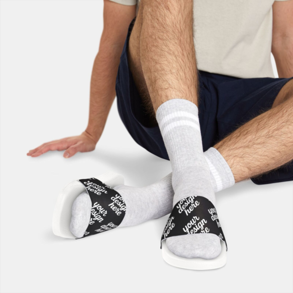 Men's Sandals - Removable Strap Slides - Deco Slides